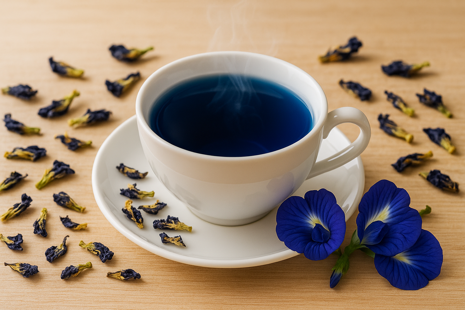 butterfly pea flower tea
